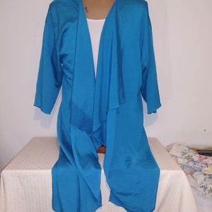 LuLaroe Lindsay Kimono sL teal